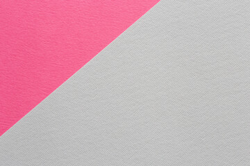 Fototapeta premium close up of pink and gray cardboard textures
