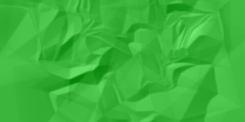 Abstract green crumpled paper texture background. white fabric crushed textured crumpled. green wrinkly backdrop paper background. green paper texture material. panorama grunge wrinkly paper texture.