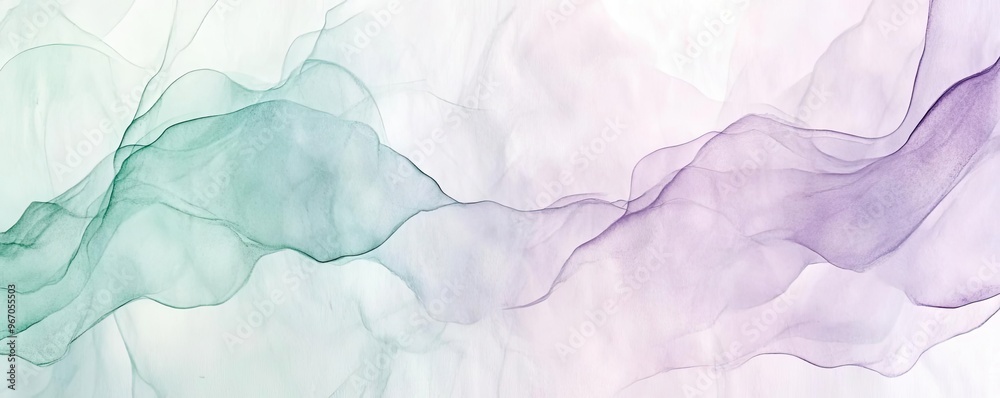 Poster A beautiful abstract background featuring soft waves and gentle colors, perfect for design projects and creative presentations.