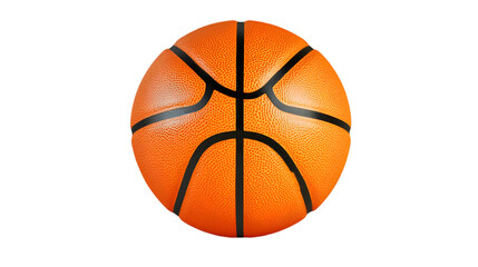 Fototapeta premium A basketball isolated on white background.
