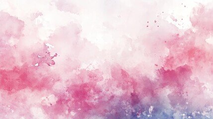 Obraz premium A vibrant watercolor texture featuring soft pink and blue hues, perfect for backgrounds and artistic projects.