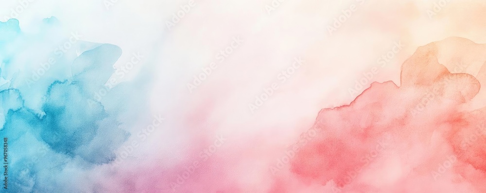 Poster a soft and dreamy abstract background with gentle colors blending harmoniously, perfect for design a