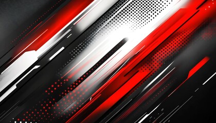 Dynamic Abstract Geometric Design: Red and Black Background with White Lines. Striking Vector Illustration for Marketing Campaigns, Cultural Promotions, and 4K Wallpapers. Versatile Composition with C