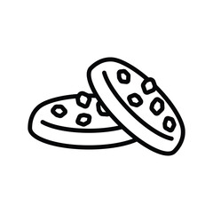 cookies icon vector design template simple and clean