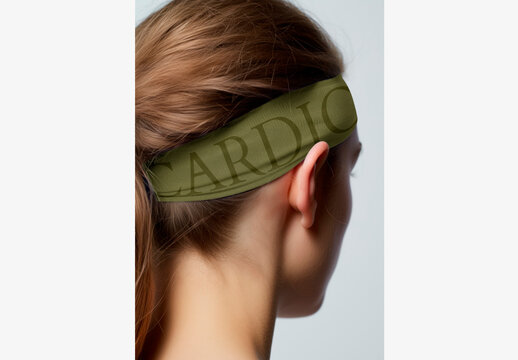 Headband Mockup With Generative AI