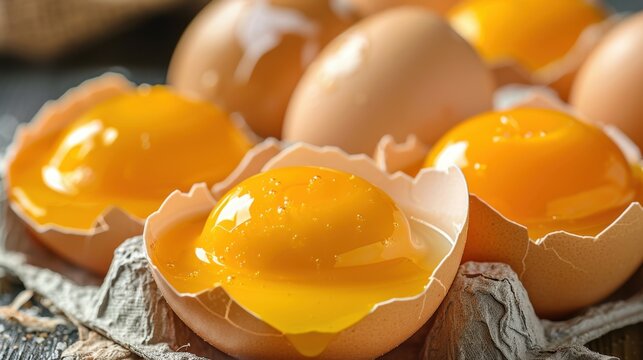 Cage-Free Eggs: Large, cage-free eggs with golden yolks and high protein. Ideal for a variety of dishes, including scrambling, frying, or baking.
