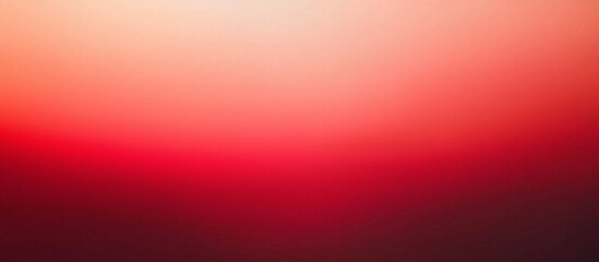 Obraz premium Red gradient transition background, for banner or backdrop design, Ai generated images