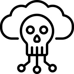 cloud hacker icon