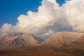 Beautiful mountain landscape. The Anti Taurus Mountains. Aladaglar National Park. Turkey..
