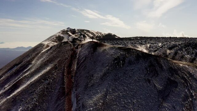 Volcano panorama, Avachinsky Volcano, Kamchatka