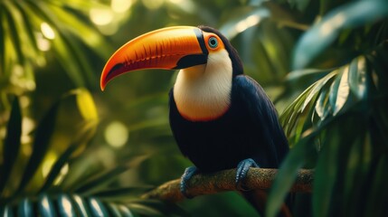 Fototapeta premium toucan in the park