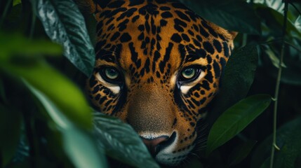Obraz premium close up of a leopard