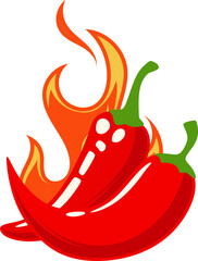 Spicy Chili Illustration