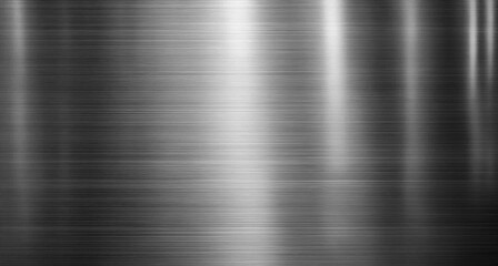 shiny brushed stainless steel nickel alloy metal texture background