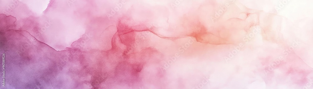 Poster A soft, abstract blend of pastel colors creating a calming atmosphere, perfect for backgrounds and artistic projects.