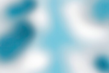 Obraz premium Seamless White and Azure Acrylic Oil Paint Blur Background