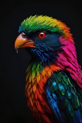 rainbow lorikeet parrot