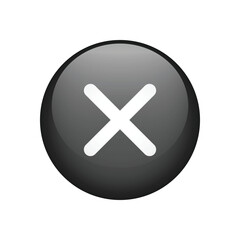 Obraz premium Close icon. Delete sign and symbol for graphic design. Vector