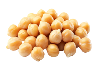 a pile of chickpeas
