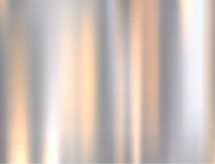 Obraz premium Metal stainless steel surface texture realistic with reflection abstract background . Brushed texture, chrome, steel, aluminum for design concepts, prints, posters, wallpapers. Vector illustration 