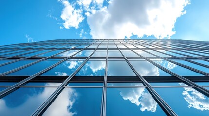 A detailed image of a building, showcasing its architectural features and design elements. The structure may vary from modern skyscrapers to classic buildings,