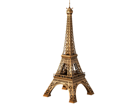 a model of Eiffel Tower