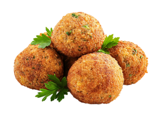 a pile of fried food