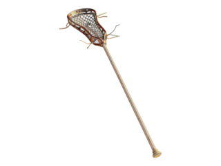 Lacrosse stick. Isolated PNG