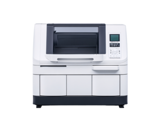 a large white and black printer