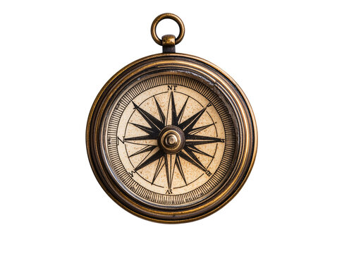 a close up of a compass