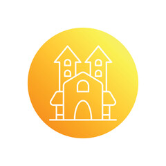 Castle vector icon