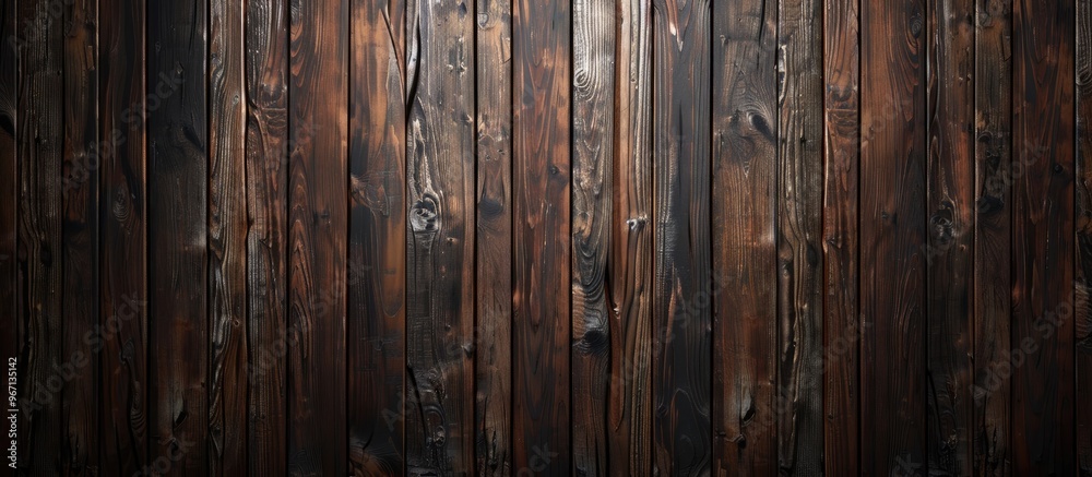 Aufkleber dark wood background design with copy space image