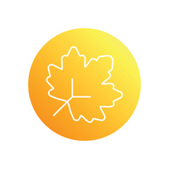 Leaf vector icon