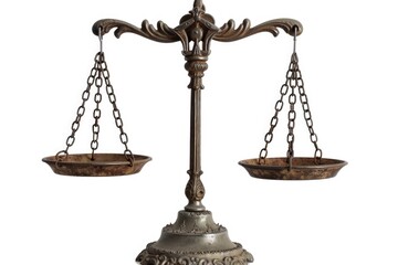 Two scales sit stacked on top of each other