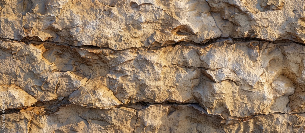Poster stone sandstone surface providing a background texture for a copy space image