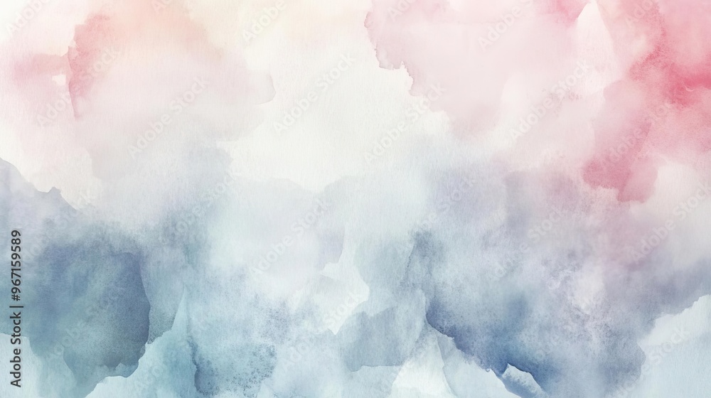 Poster a beautiful abstract watercolor background featuring soft pastel colors blending harmoniously for ar