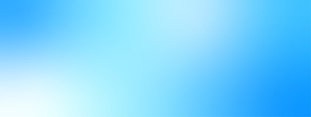Sky blue gradient banner background. Modern abstract color wallpaper template.	

