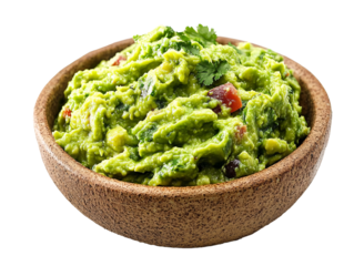 a bowl of guacamole