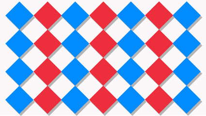abstract blue and red rectangles background design