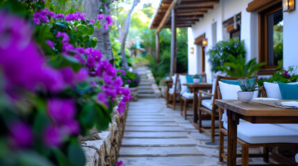 Obraz premium Restaurant Cana Pepeta Ibiza Was Great Restaurant