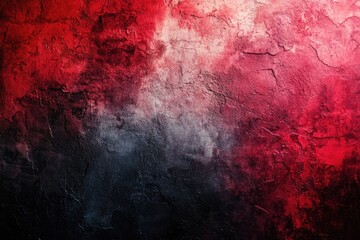 Fototapeta premium Red and black textured wall background. This grunge background is perfect for posters, websites, or any design project.