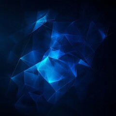 Fototapeta premium abstract background, blue dimensional geometric background design with