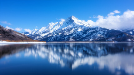 Reflection Mountains Per