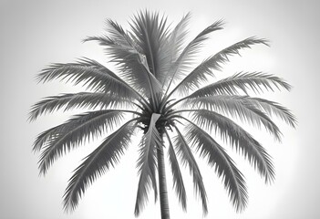 An isolated tree on white and different colour  background