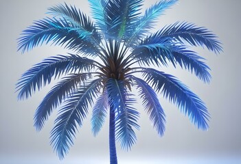An isolated tree on white and different colour  background