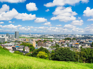 郊外の住宅地　東京