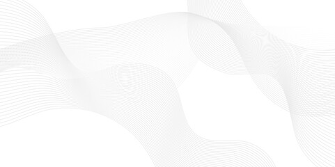 Abstract glowing frequency sound wave blend lines and twisted curve lines background. Digital frequency track equalizer. Stylized line art Vector illustration. Design for brochure, flyer, banner, temp