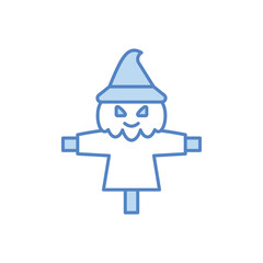 Scare Crow vector icon