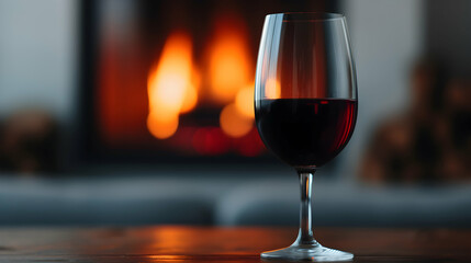 Robust Red Wine Glass 