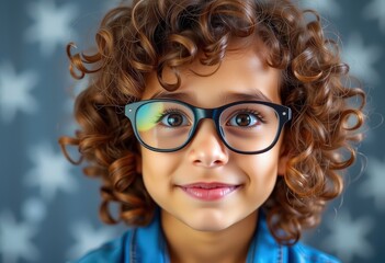 Obraz premium portrait of a woman wearing glasses
